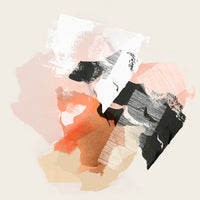 Œuvre d’art murale Giant Art « New Dawn I » 72 x 72