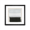 Œuvre d’art murale encadrée noire et mate « Star Night Interlude » 30 x 30