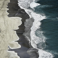 Œuvre d’art murale Giant Art « Molenaar - Running Waves » 54 x 54