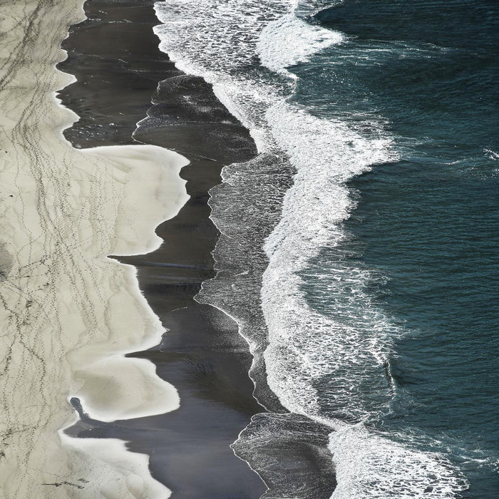 Œuvre d’art murale Giant Art « Molenaar - Running Waves » 72 x 72
