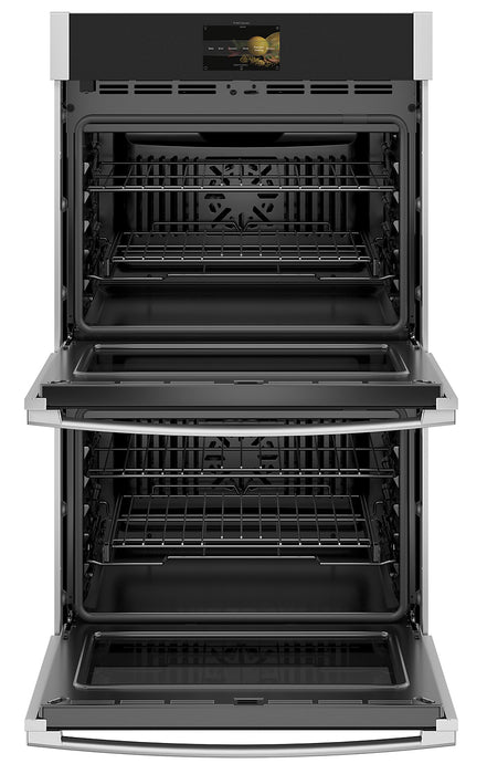 Four mural double électrique Profile de 10 pi³ et de 30 po avec convection européenne véritable - acier inoxydable - PTD7000SNSS