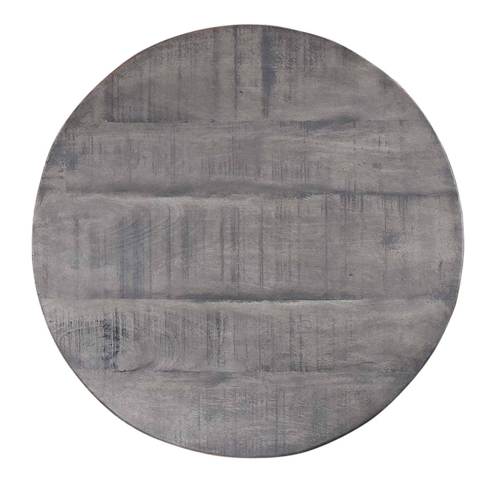 2 tables d'appoint gigognes Remmi de 18 po - gris sable et gris métallisé 