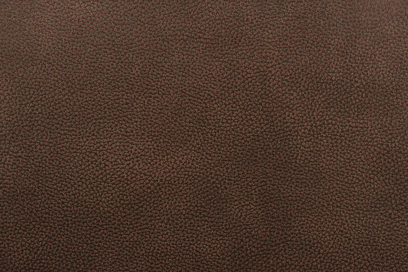 Sofa à inclinaison électrique Ross de 83 po en tissu de suédine avec appuie-têtes électriques et console rabattable - brun chocolat