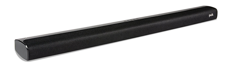 Barre de son à 2.1 canaux POLK avec DolbyMD Digital, DTS Virtual:XMC et caisson d’extrêmes graves sans fil (Signa S2) 