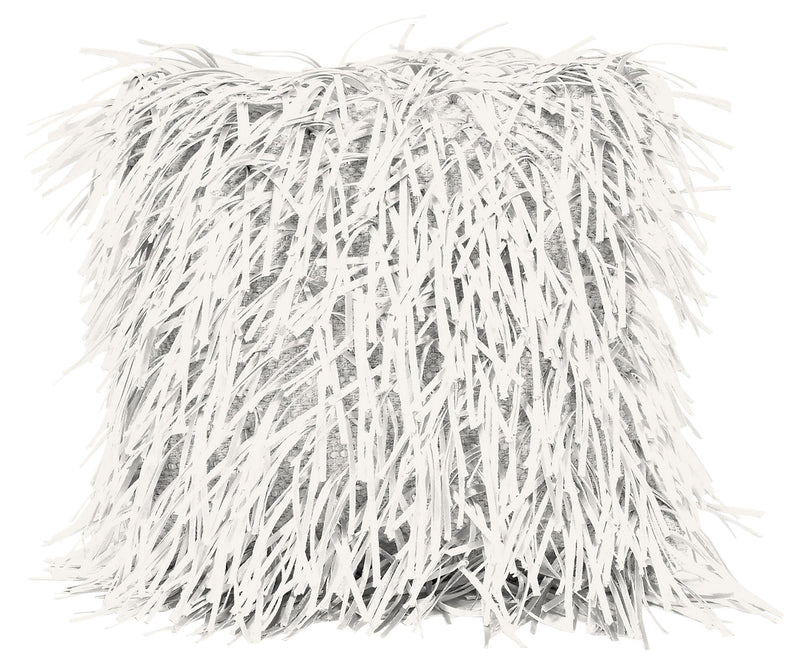 Coussin décoratif Stringy 16 po - ivoire