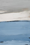 Œuvre d’art murale Giant Art « Blue Flatlands I » 72 x 48