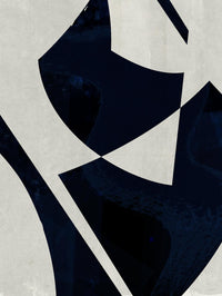 Œuvre d’art murale Giant Art « Black Machine I » 72 x 54
