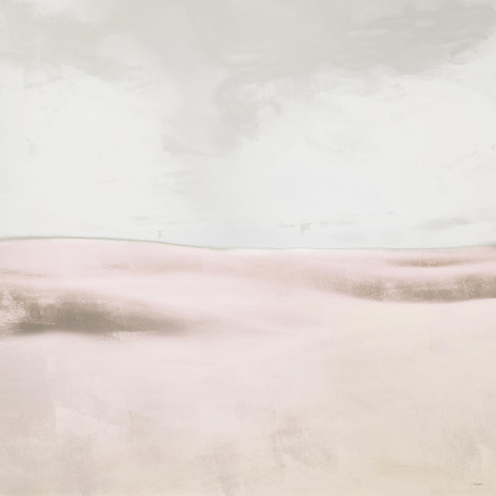 Œuvre d’art murale Giant Art « Blush Balance I » 54 x 54