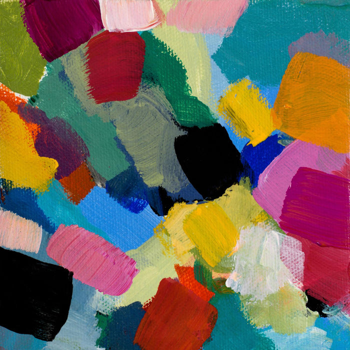 Œuvre d’art murale Giant Art « Spring Confetti Ii » 54 x 54