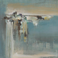 Œuvre d’art murale Giant Art « Fragmented Fields » 54 x 54