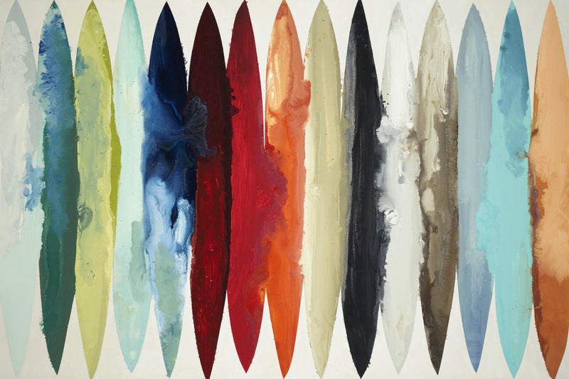 Œuvre d’art murale Giant Art « Even Flow » 84 x 54