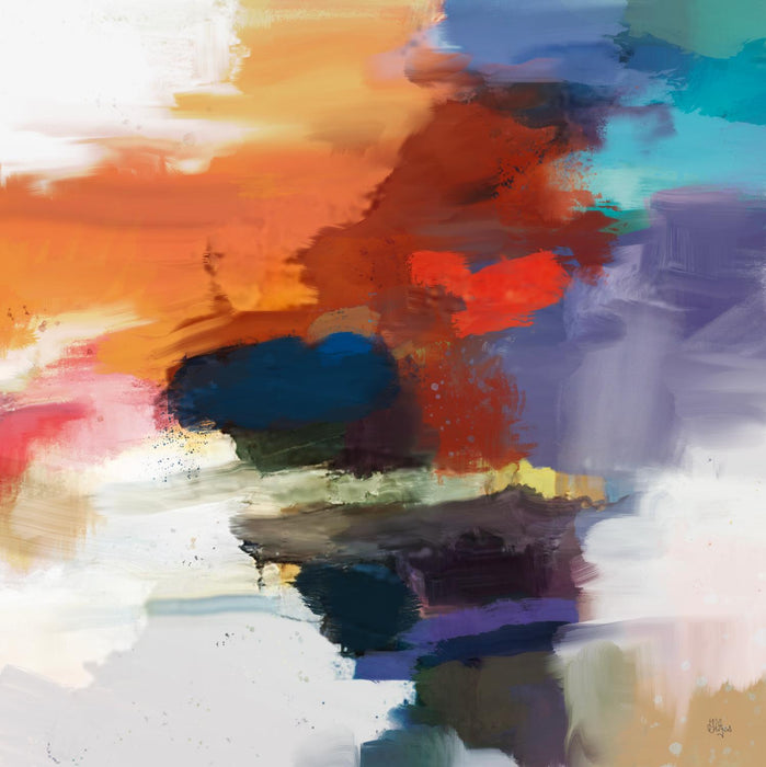 Œuvre d’art murale Giant Art « Interplay » 72 x 72