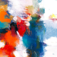 Œuvre d’art murale Giant Art « It's A Party Ii » 72 x 72