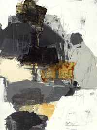 Œuvre d’art murale Giant Art « Monochrome Manta I » 72 x 54