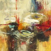 Œuvre d’art murale Giant Art « Instictual Beauty Ii » 54 x 54