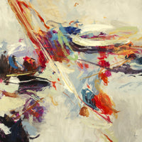 Œuvre d’art murale Giant Art « Positive Energy I » 54 x 54