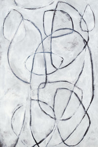 Œuvre d’art murale Giant Art « Suspended Time » 72 x 48