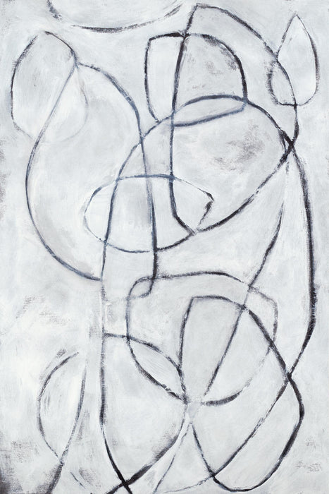 Œuvre d’art murale Giant Art « Suspended Time » 72 x 48