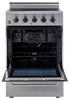Prestige by Unique 24" Convection Electric Range - UGP-24V EC S/S 