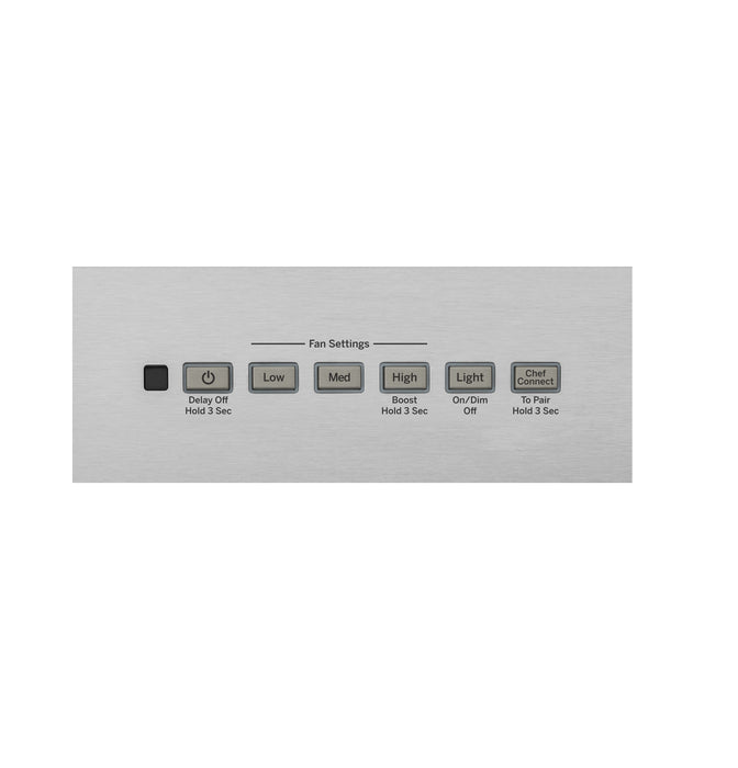 Hotte de cuisinière murale GE de 30 po - UVW8301SLSS