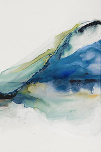 Œuvre d’art murale Giant Art « Abstract Terrain Iv » 72 x 48