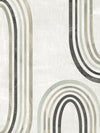Œuvre d’art murale Giant Art « Modern Arc In Color I » 72 x 54