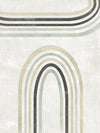 Œuvre d’art murale Giant Art « Modern Arc In Color Iii » 72 x 54