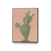 Œuvre d'art murale sur toile encadrée noire « Coral Cacti Ii » 30 x 40
