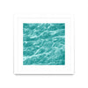 Œuvre d’art murale encadrée blanche et mate « Ripple I » 36 x 36