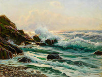 Œuvre d’art murale Giant Art « Main Seascape I » 72 x 54