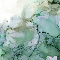Œuvre d’art murale Giant Art « Emerald Cavern I » 54 x 54