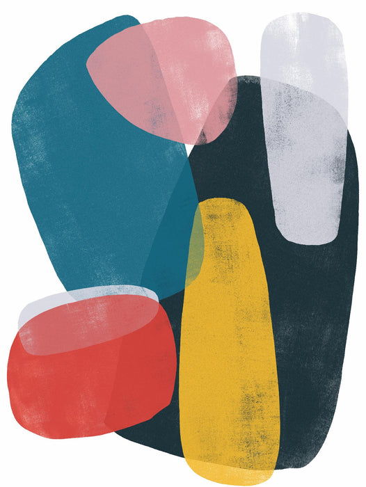 Œuvre d’art murale Giant Art « Orbital Fixture Ii » 72 x 54