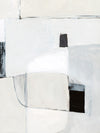 Œuvre d’art murale Giant Art « Soft Spoken Ii » 72 x 54