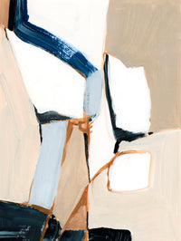 Œuvre d’art murale Giant Art « Diagramme I » 72 x 54