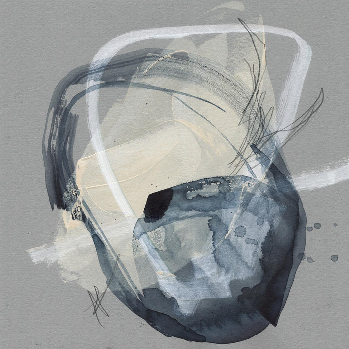 Œuvre d’art murale Giant Art « Tandem Loops I » 54 x 54