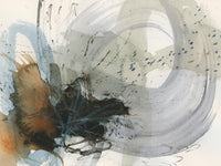Œuvre d’art murale Giant Art « Orbital Burst Ii » 72 x 54
