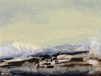 Œuvre d’art murale Giant Art « Shanthih Ii » 72 x 54