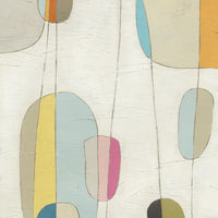 Œuvre d’art murale Giant Art « Molecular Motion Iv » 54 x 54