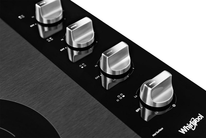 Surface de cuisson électrique Whirlpool de 30 po à 4 éléments - acier inoxydable - WCE55US0HS