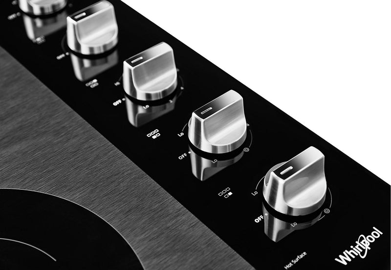 Surface de cuisson électrique Whirlpool de 30 po à 5 éléments - acier inoxydable - WCE77US0HS