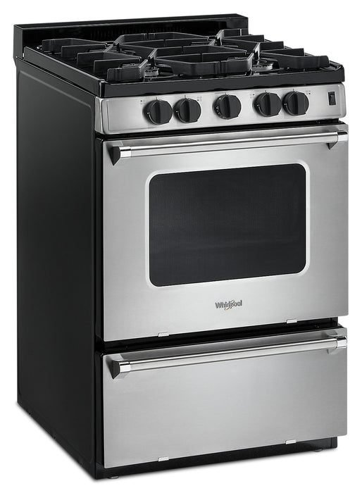 Cuisinière à gaz Whirlpool de 2,96 pi³ - acier inoxydable - WFG500M4HS