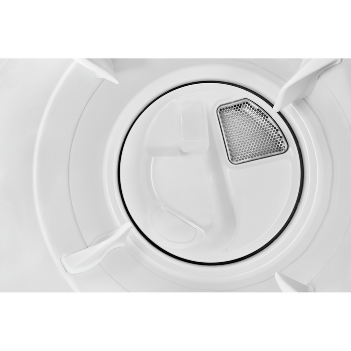 Sécheuse à gaz Whirlpool de 7,4 pi³ - ombre chrome - superposable - WGD5605MC