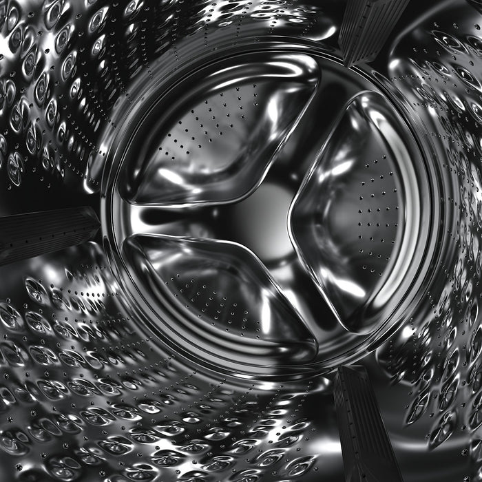 Laveuse à chargement frontal de 5,0 pi³ et sécheuse électrique de 7,4 pi³ de Whirlpool - blanches