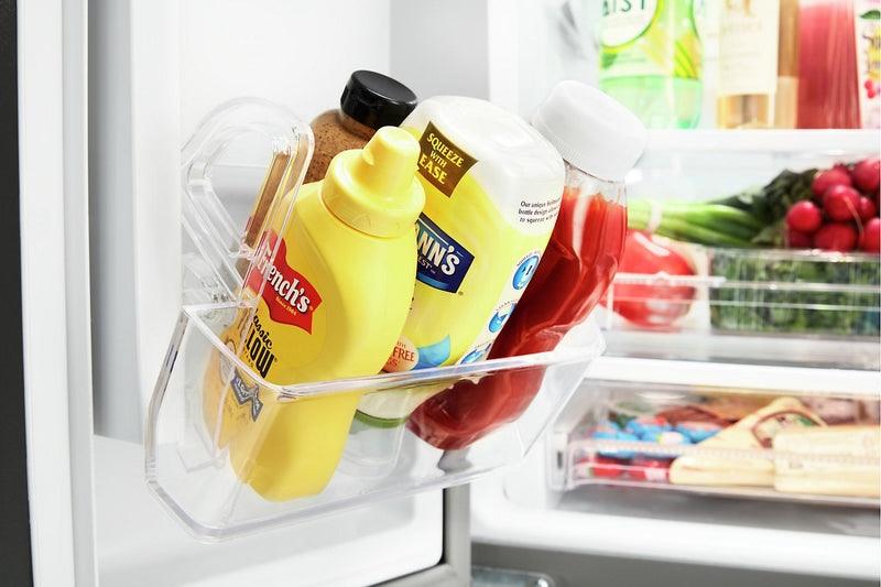 Réfrigérateur Whirlpool de 20 pi³ et de 30 po à portes françaises - acier inoxydable noir - WRF560SEHV