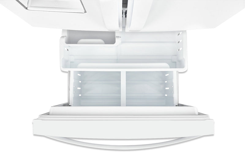 Réfrigérateur Whirlpool de 20 pi³ et de 30 po à portes françaises - blanc - WRF560SEHW