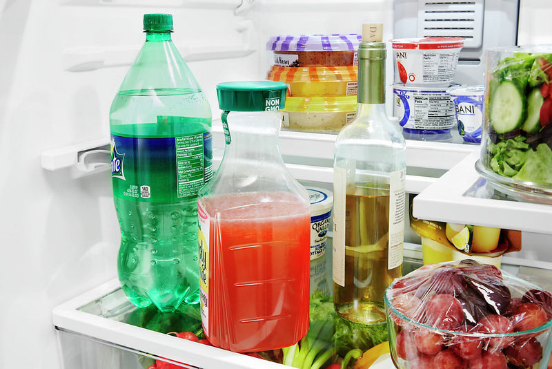 Réfrigérateur Whirlpool de 20 pi³ et de 30 po à portes françaises - acier inoxydable résistant aux traces de doigts - WRF560SEHZ