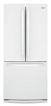 Réfrigérateur Whirlpool de 20 pi³ et de 30 po à portes françaises - blanc - WRF560SFHW