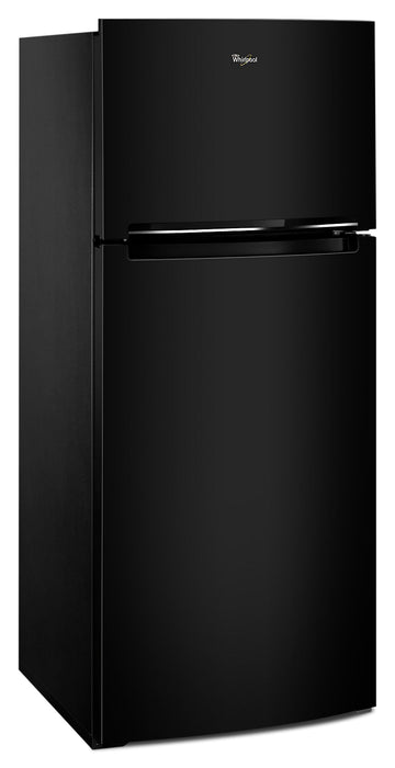 Réfrigérateur Whirlpool de 18 pi³ et de 28 po à congélateur supérieur - noir - WRT518SZFB