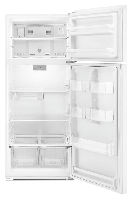 Réfrigérateur Whirlpool de 18 pi³ et de 28 po à congélateur supérieur - blanc - WRT518SZFW