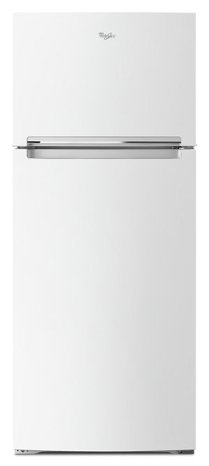 Réfrigérateur Whirlpool de 18 pi³ et de 28 po à congélateur supérieur - blanc - WRT518SZFW